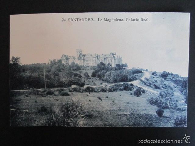 Postales: POSTAL SANTANDER. LA MAGDALENA. PALACIO REAL. - Foto 1