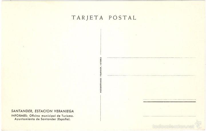Postales: SANTANDER ESTACION VERANIEGA - Foto 2