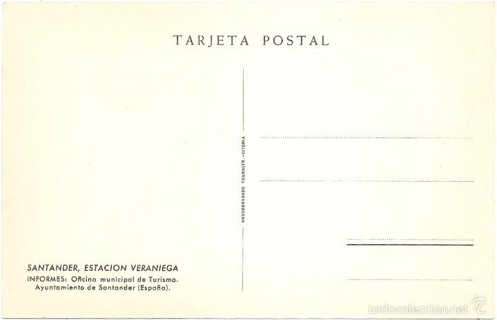 Postales: SANTANDER ESTACION VERANIEGA - Foto 2