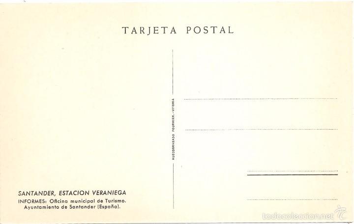 Postales: SANTANDER ESTACION VERANIEGA - Foto 2