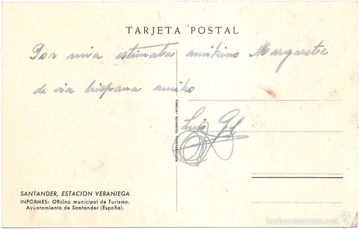 Postales: SANTANDER ESTACION VERANIEGA - Foto 2