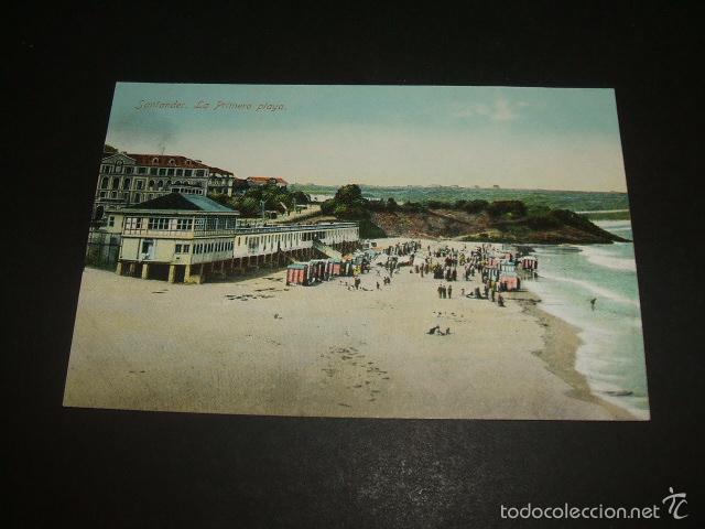Postales: SANTANDER LA PRIMERA PLAYA - Foto 1