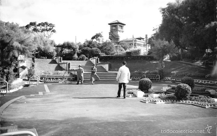 Postales: SANTANDER.- JARDINES DE PIQUIO