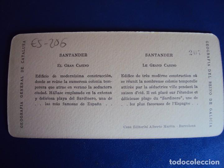 Postales: (ES-206) SANTANDER - EL GRAN CASINO - Foto 2