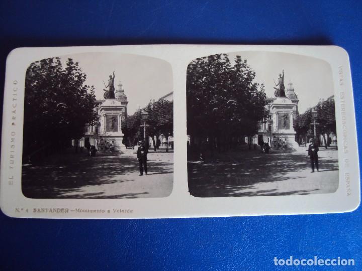 Postales: (ES-205) SANTANDER - MONUMENTO A VELARDE - Foto 1