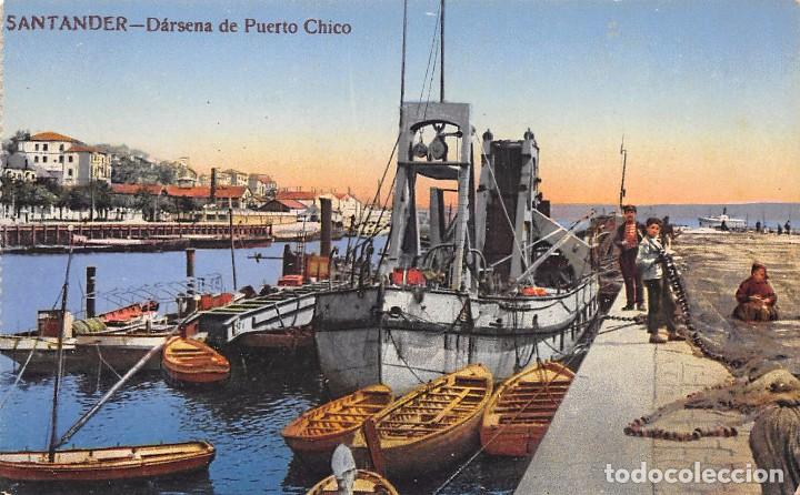 Postales: SANTANDER.-. D&Aacute;RSENA DE PUERTO CHICO - Foto 1
