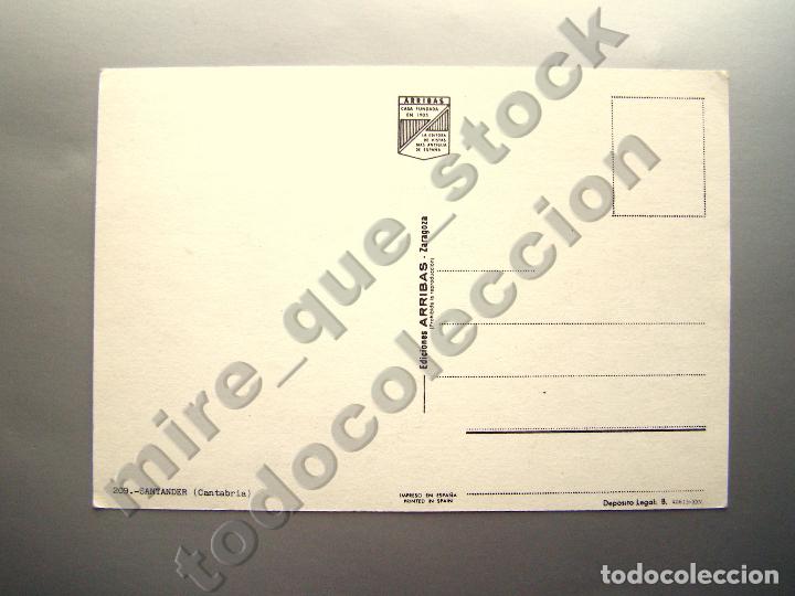 Postales: POSTAL SANTANDER - EDICIONES ARRIBAS - 209 - SIN CIRCULAR - Foto 2
