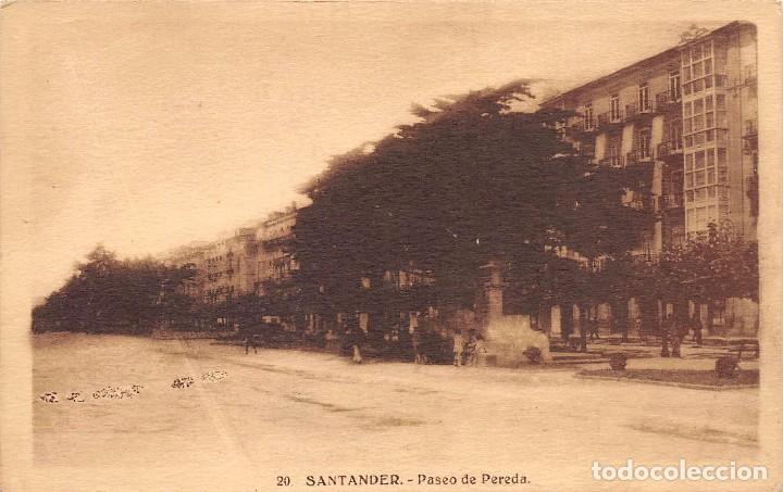 Postales: SANTANDER.- PASEO DE PEREDA - Foto 1