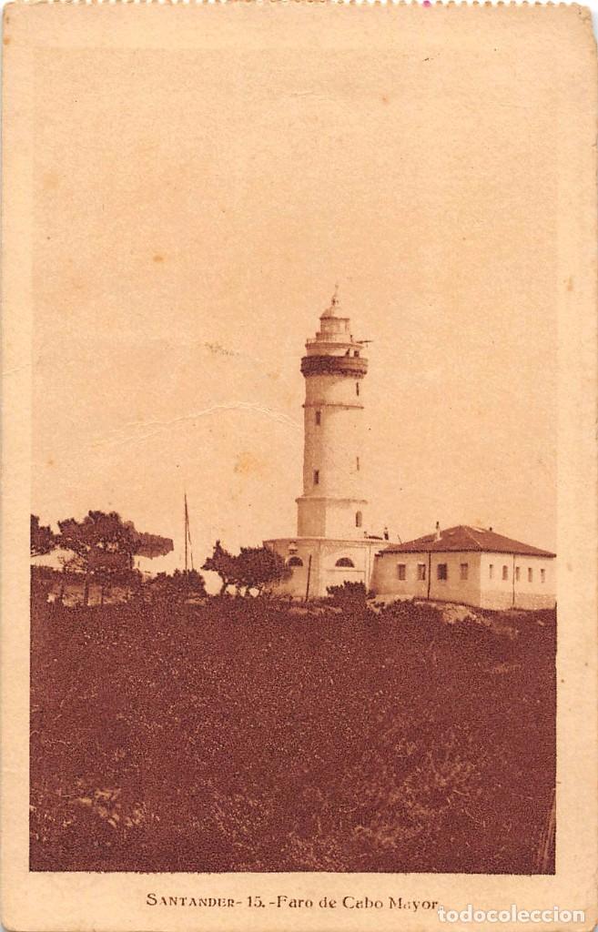 Postales: SANTANDER.-FARO DE CABO MAYOR - Foto 1