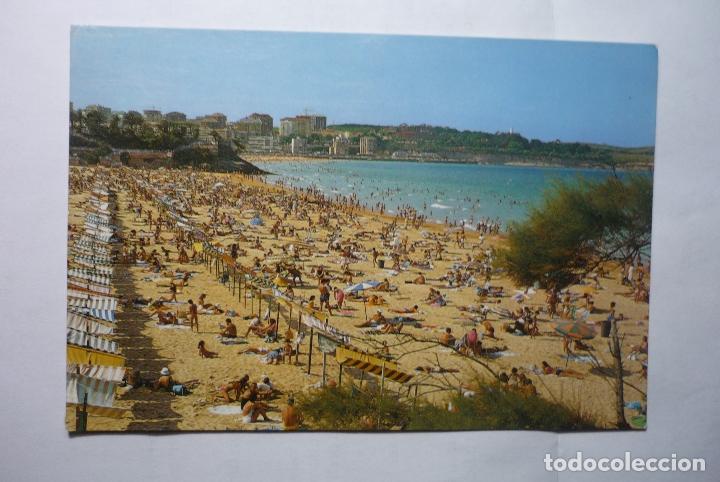 Postales: postal santander playa sardinero - escrita - Foto 1