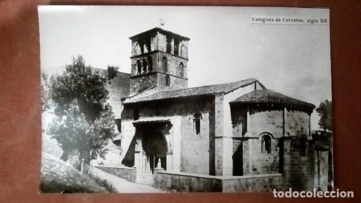 Postales: POSTAL COLEGIATA DE CERVATOS SIGLO XII