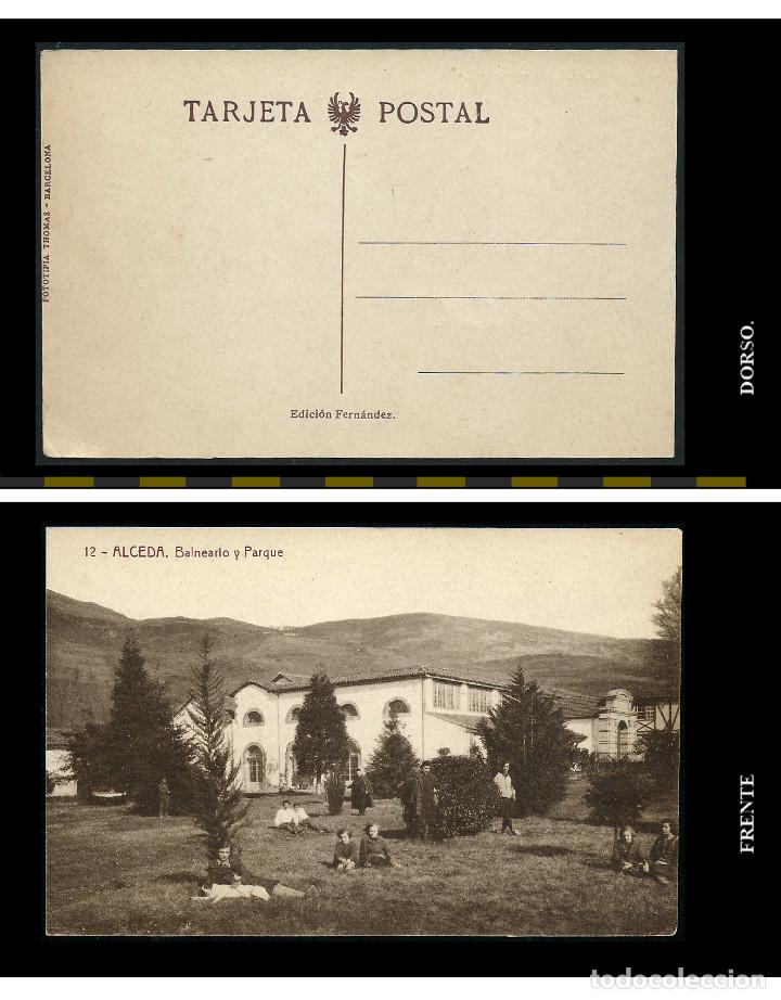Postales: Alceda. Balneario y Parque. - Foto 1