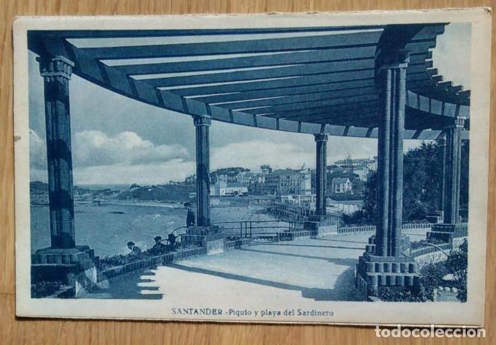 Postales: SANTANDER - PLAYA DEL SARDINERO - Foto 1