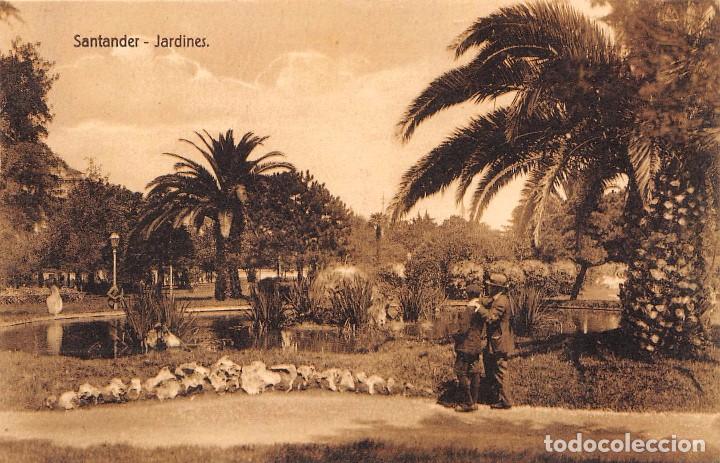 Postales: SANTANDER.- JARDINES - Foto 1