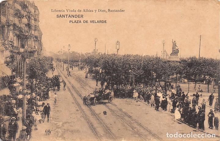 Postales: SANTANDER.- PLAZA VELARDE - Foto 1