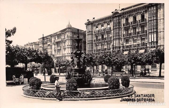 Postales: SANTANDER.- JARDINES DE PEREDA - Foto 1