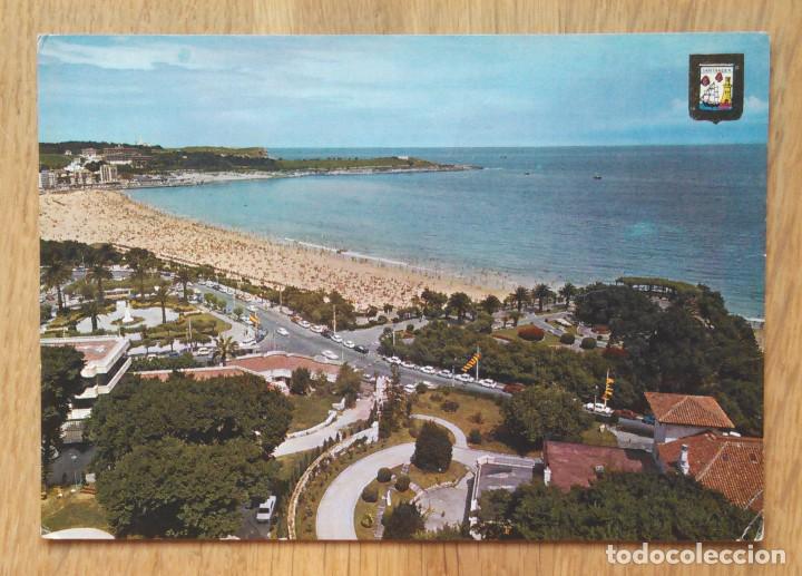 Postales: SANTANDER - PLAYA DEL SARDINERO - Foto 1