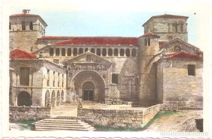 Postais: SANTILLANA DEL MAR PORTADA DE LA COLEGIATA
