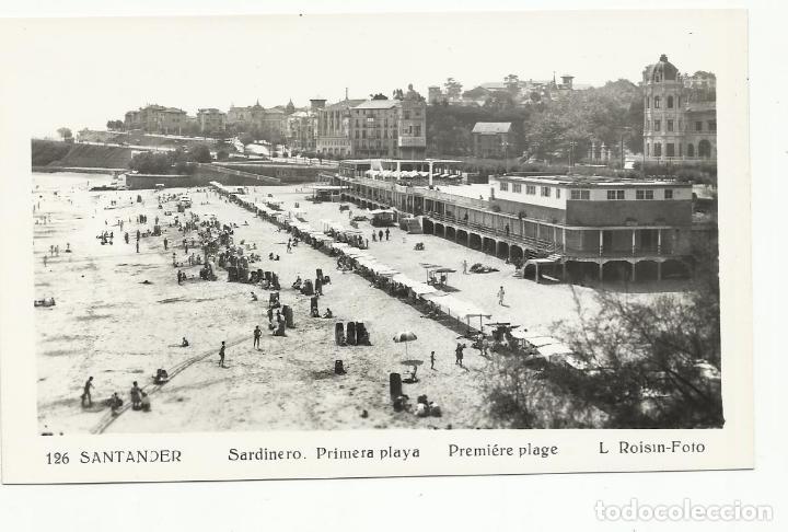 Postales: SANTANDER PLAYA DEL SARDINERO - Foto 1