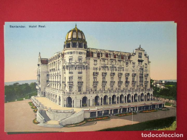Postales: POSTAL SANTANDER, HOTEL REAL - P2966 - Foto 1