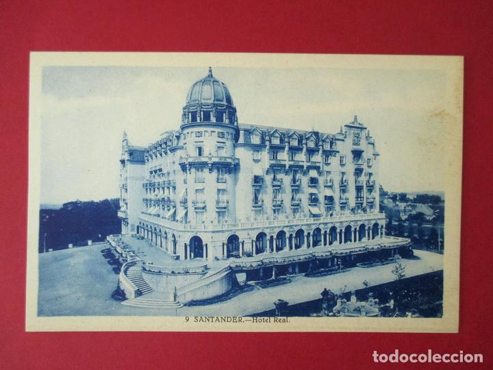 Postales: POSTAL SANTANDER, HOTEL REAL - P2980 - Foto 1