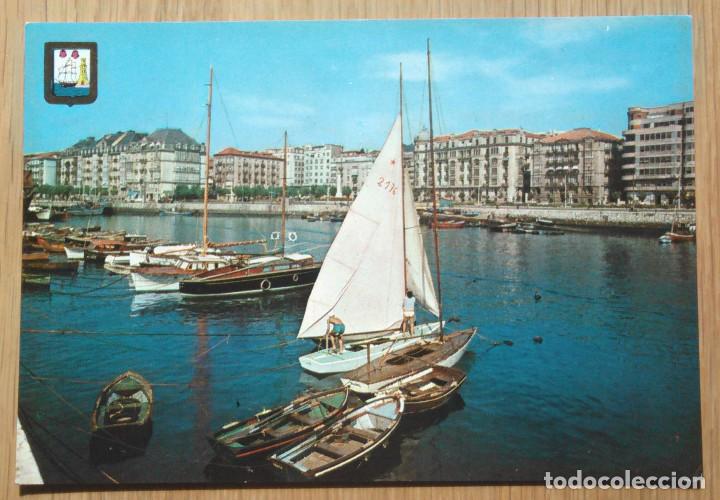 Postales: SANTANDER - PUERTO CHICO Y AV. CASTELAR - Foto 1