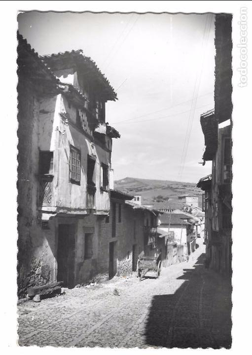 Cartoline: Santiallana Calle de Canton foto postal de epoca escrita c.1950