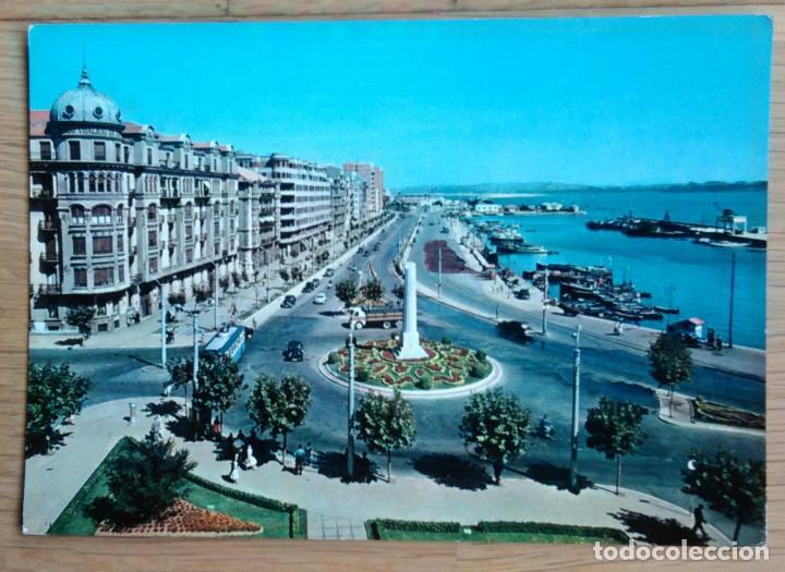 Postales: SANTANDER - CALLE DE CASTELAR - Foto 1