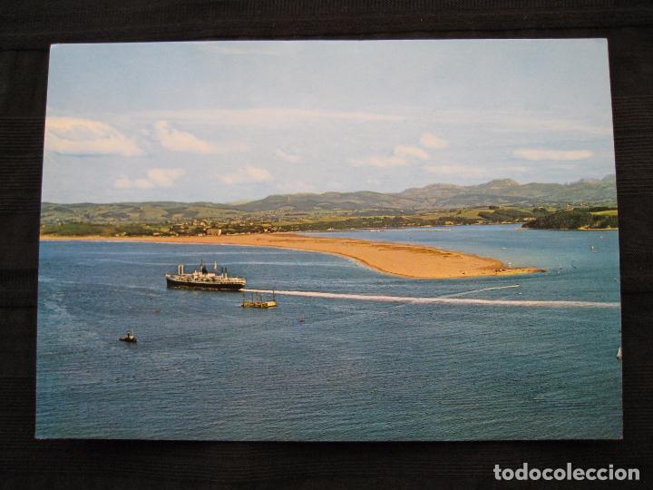 Postales: POSTAL SANTANDER - N&ordm; 25 - PLAYA DEL PUNTAL. - Foto 2