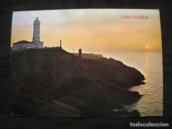 Postales: POSTAL SANTANDER - ATARDECER EN CABO MAYOR. - Foto 2