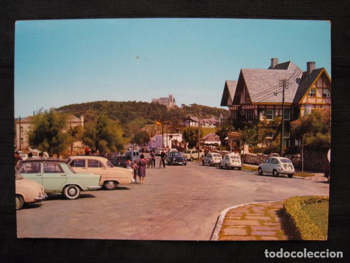 Postales: POSTAL SANTANDER - N&ordm; 14 - PALACIO REAL E HIPODROMO. - Foto 2