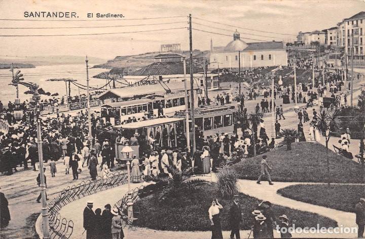 Postales: SANTANDER.- EL SARDINERO. - Foto 1