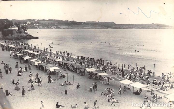 Postales: SANTANDER.- PRIMERA PLAYA DEL SARDINERO - Foto 1