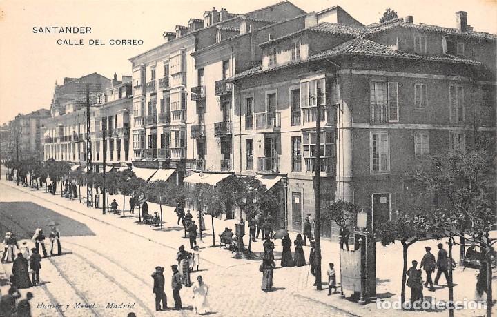 Postales: SANTANDER.- CALLE DEL CORREO - Foto 1