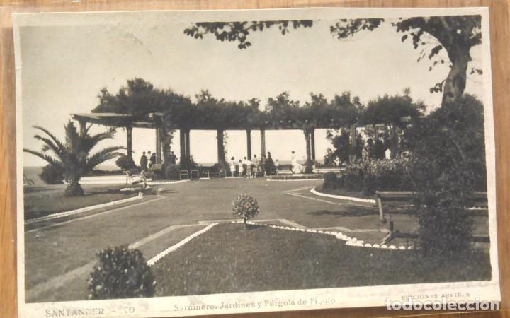 Postales: SANTANDER - JARDINES DE PIQUIO - Foto 1