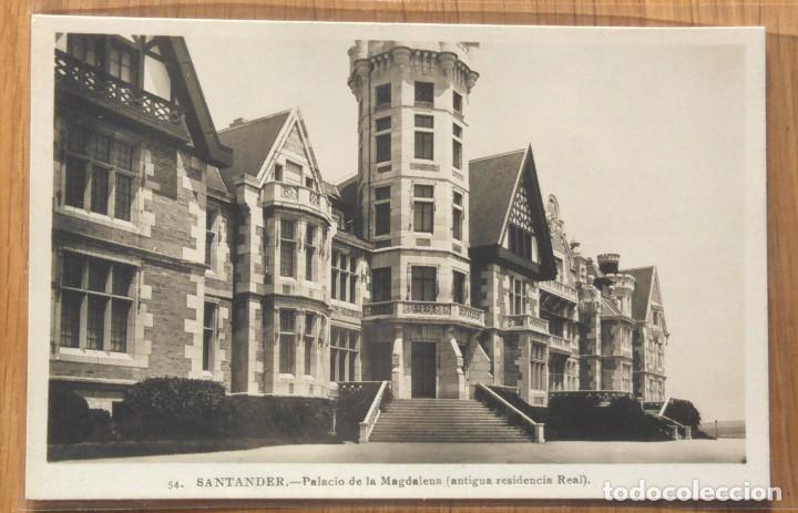 Postales: SANTANDER - PALACIO DE LA MAGDALENA - Foto 1