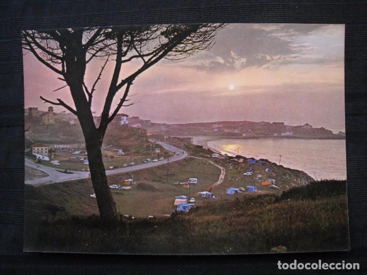 Postales: POSTAL COMILLAS - PUESTA DE SOL. - Foto 1
