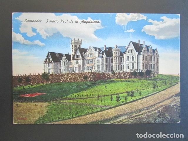 Postales: POSTAL SANTANDER. PALACIO REAL DE LA MAGDALENA. - Foto 1