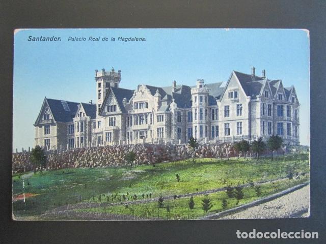 Postales: POSTAL SANTANDER. PALACIO REAL DE LA MAGDALENA. - Foto 1