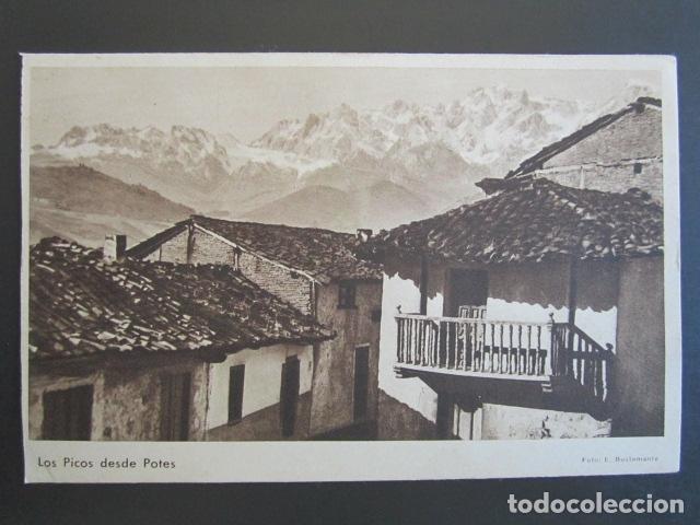 Postales: POSTAL SANTANDER. LOS PICOS DESDE POTES. - Foto 1