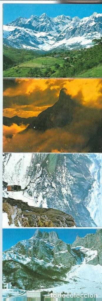 Postales: BLOC DE 20 POSTALES de  LOS PICOS DE EUROPA - Foto 2