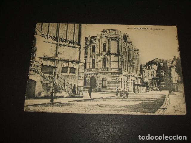 Postales: SANTANDER AYUNTAMIENTO - Foto 1