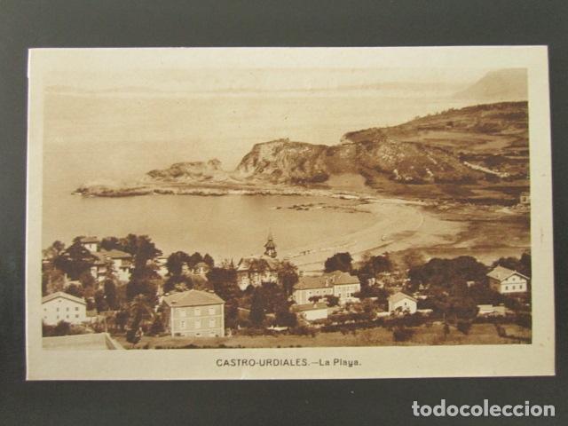 Postales: POSTAL CASTRO URDIALES. LA PLAYA. CANTABRIA. - Foto 1