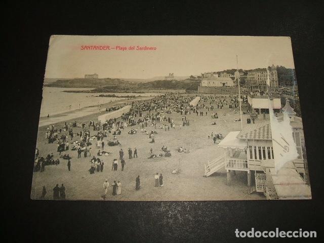 Postales: SANTANDER PLAYA DEL SARDINERO - Foto 1