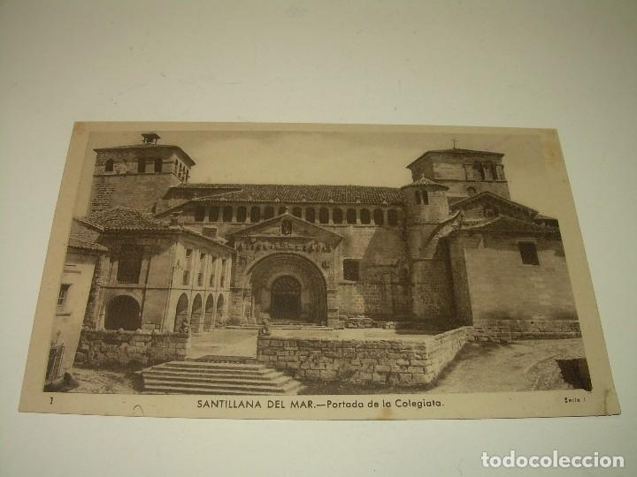 Postales: ANTIGUA POSTAL......SANTILLANA DEL MAR. - Foto 1
