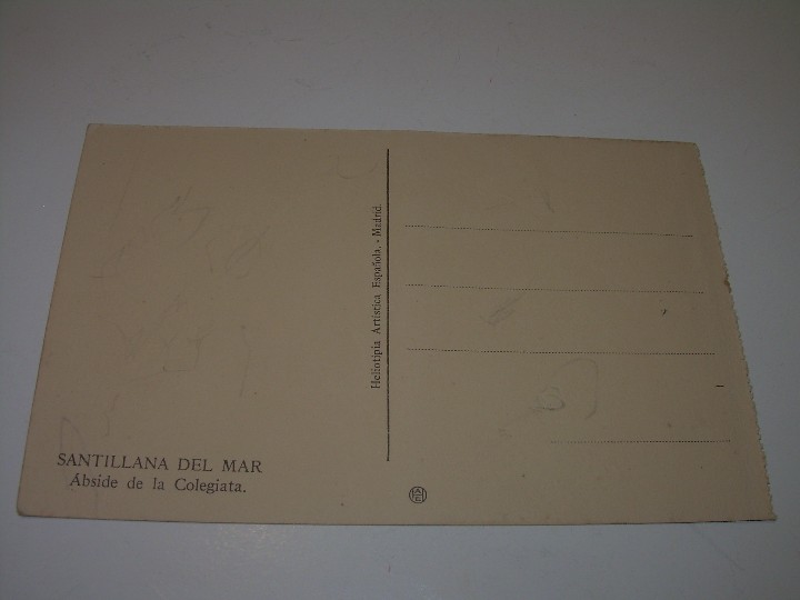 Postales: ANTIGUA POSTAL......SANTILLANA DEL MAR. - Foto 2