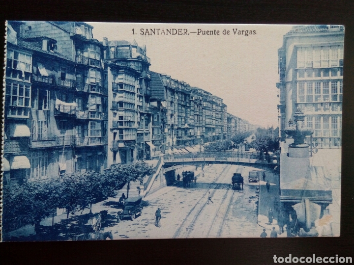 Postales: Postal de Santander. Puente de Vargas. - Foto 1