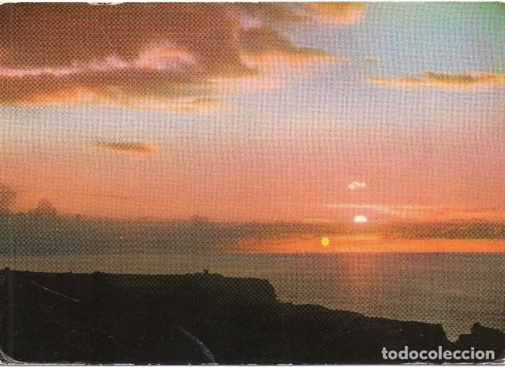 Postales: SANTANDER PUESTA DE SOL EN CABO MAYOR - Foto 1