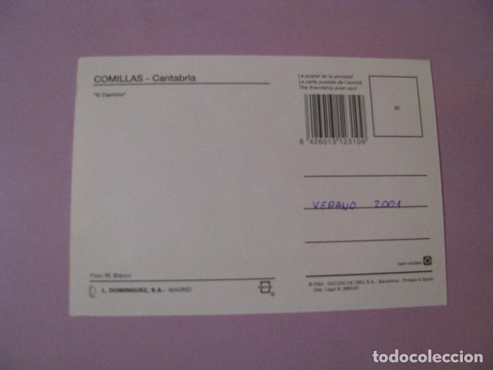 Postales: POSTAL DE COMILLAS. CANTABRIA. ED. L. DOMINGUEZ. - Foto 2