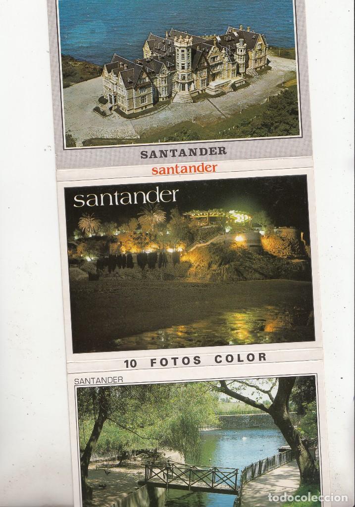 Postales: BLOCK DE 10 POSTALES DE SANTANDER - Foto 1